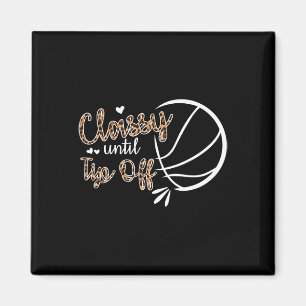 Cly bis Tipp Off Bysketbyll Player Kids Magnet
