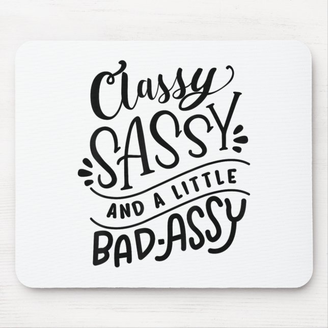 Cly Sy und ein bisschen schlechte Motivation Gesch Mousepad (Vorne)