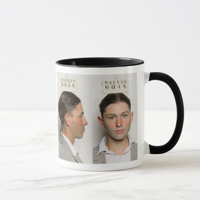 Clyde Champion Barrow Arrest Dallas Circa 1926  Tasse (Rechts)