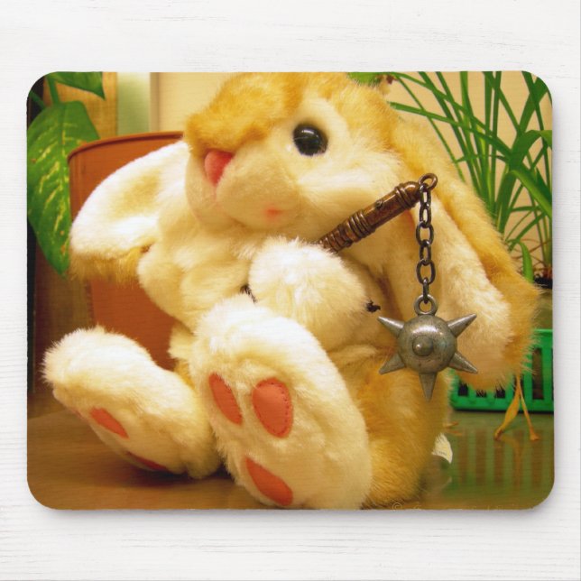 Clyde da Bunny Mousepad (Vorne)