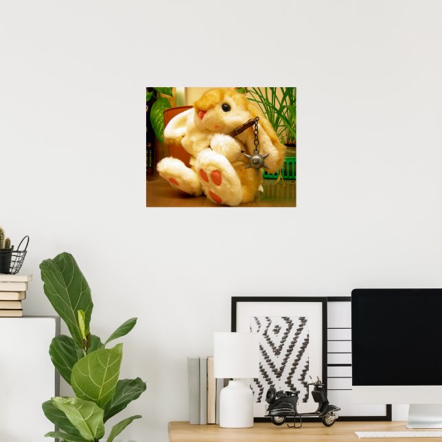 Clyde da Bunny Poster (Heimbüro)