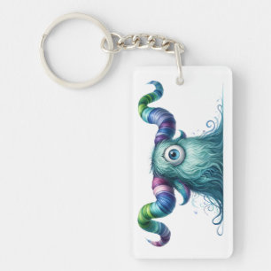 Clyde - Ein mit Augen Monster-Schlüsselanhänger Schlüsselanhänger