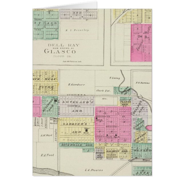 Clyde, Glasco, Jamestown, Kansas (Vorne)