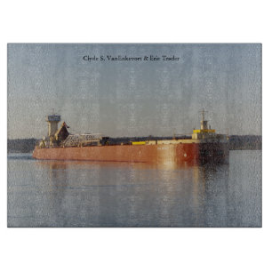 Clyde S. VanEnkevort & Erie Trader Schneidbrett Schneidebrett