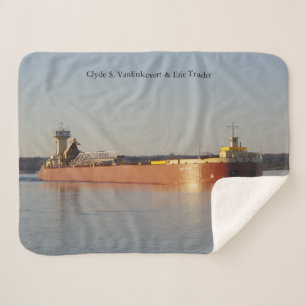 Clyde S. VanEnkevort & Erie Trader sherpa-Decke Sherpadecke