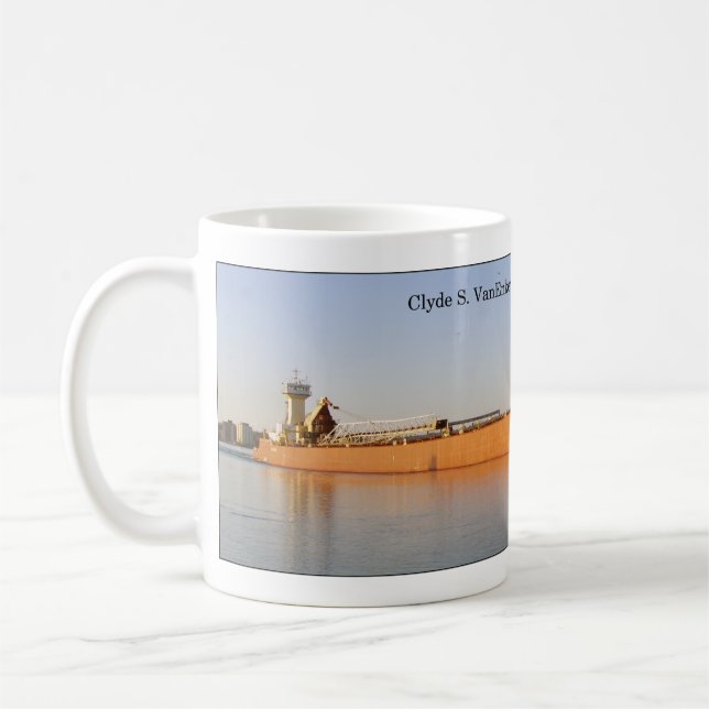 Clyde VanEnkevort & Erie Trader Tasse (Links)