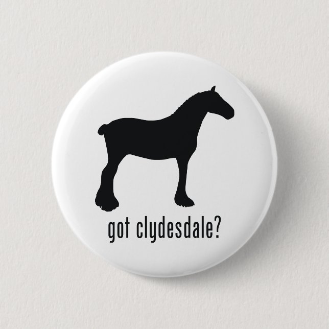 Clydesdale Button (Vorderseite)
