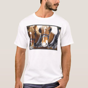 Clydesdale Entwurfs-PferdeT - Shirt