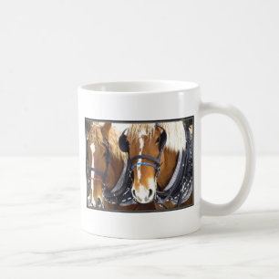Clydesdale Entwurfs-PferdeTasse Tasse