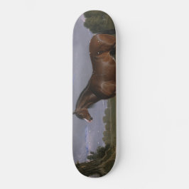 Clydesdale Hengst (Vollblutpferd) (Tier) Skateboard