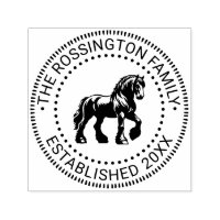Clydesdale Horse Familienname Datum NT von