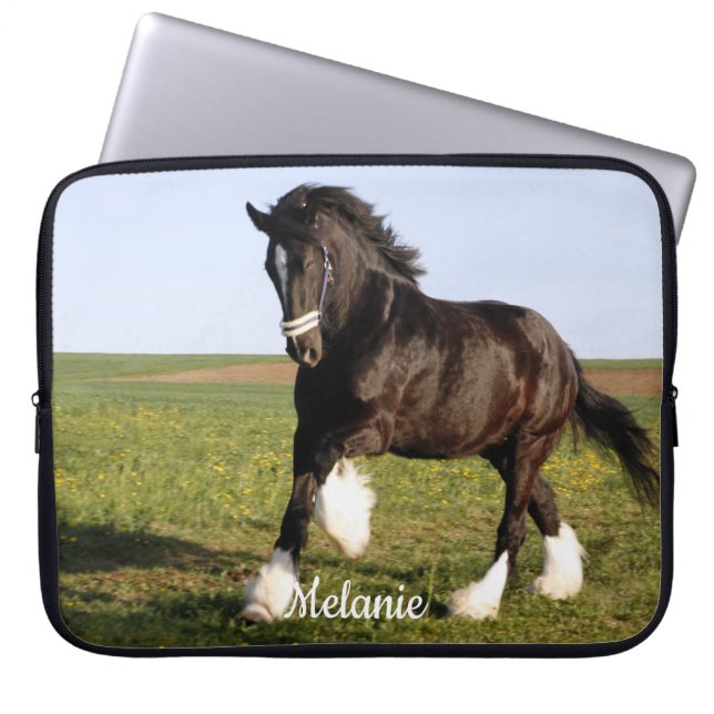 Clydesdale Horse Laptopschutzhülle (Vorderseite)