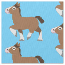 Clydesdale im Cartoon
