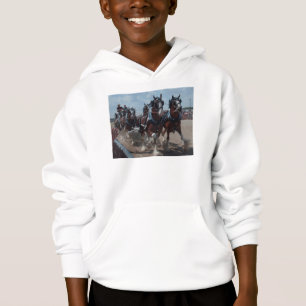 Clydesdale Liebe I der Kinder PferdeHoodie Hoodie