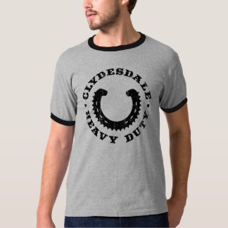 Clydesdale MTB "Hochleistungs" Logot-stück T-Shirt