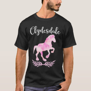 Clydesdale-Pferd Pferd Clydesdale T-Shirt