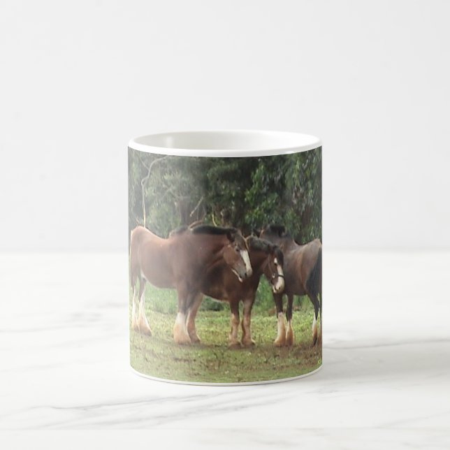 Clydesdales Tasse (Mittel)