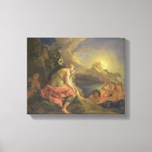 Clytie wandelte in eine Sonnenblume, 1688 um (Öl Leinwanddruck