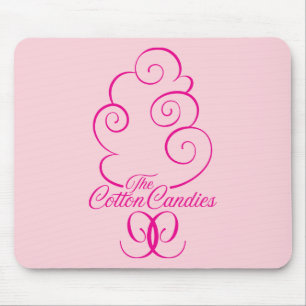 Cm-Logo-Rosa auf Rosa Mousepad