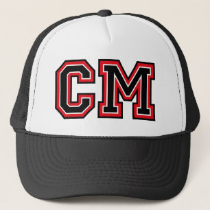 "CM"-Monogramm Truckerkappe