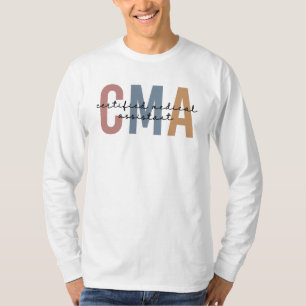 CMA zertifizierter medizinischer Assistent T-Shirt