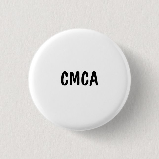 CMCA BUTTON (Vorderseite)
