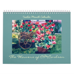 CMCarlson Blumen-Kalender Kalender