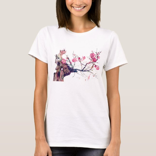 CMCarlson Kirschblüten-Trägershirt T-Shirt (Vorderseite)