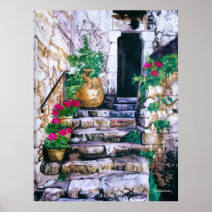 CMCarlson Secret-Eingang in Italy Poster