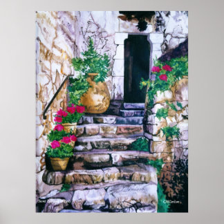 CMCarlson Secret-Eingang in Italy Poster