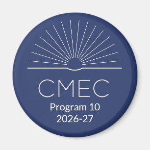 CMEC-Kühlschrankmagnet - Programm 10 Magnet
