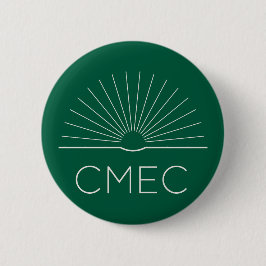 CMEC-Schaltfläche - grünes und weißes Logo Button