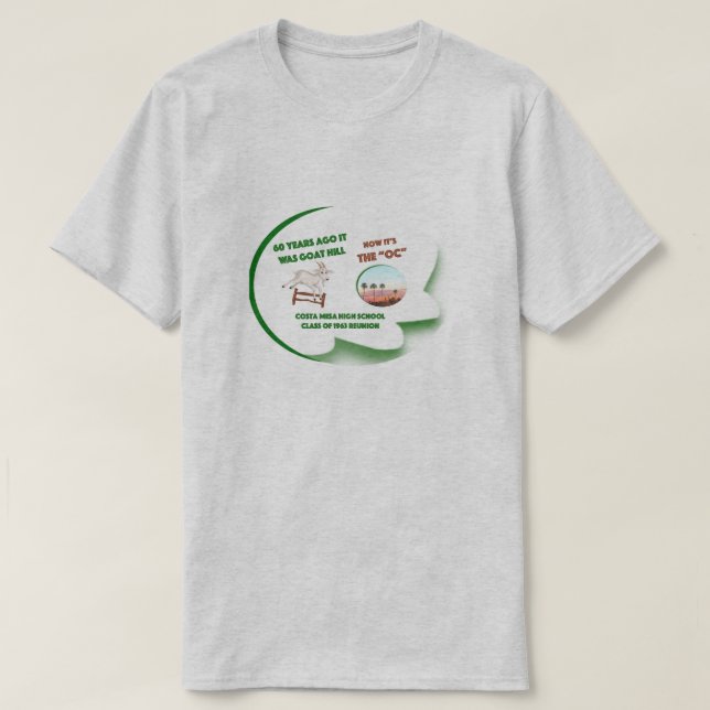 CMHS '63 Wiedersehen OC T - Shirt (Design vorne)