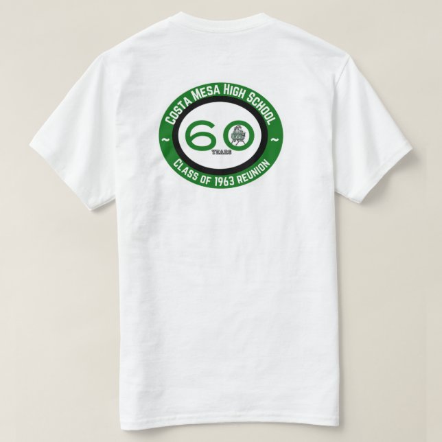 CMHS '63 Wiedersehen T - Shirt (Design Rückseite)