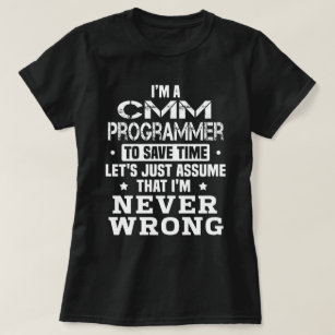 CMM-Programmierer T-Shirt