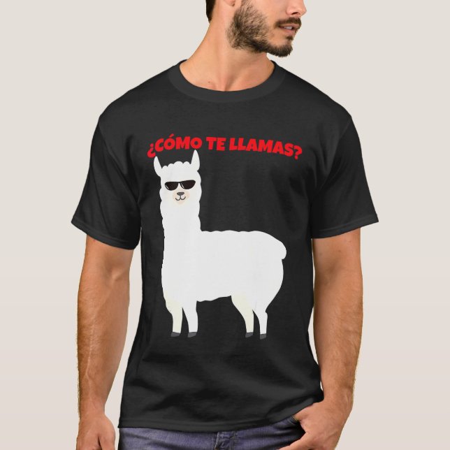 Cmo Te Llamas Llamacorn T-Shirt (Vorderseite)