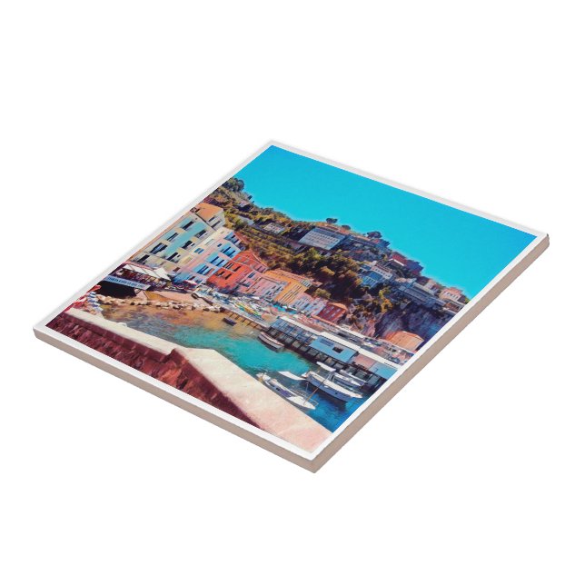 CMP005 SORRENTO, Campania, Italy, Fliese (Seite)