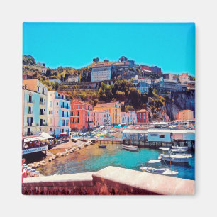 CMP005 SORRENTO, Kampanien, Italien, Kühlschrank Magnet