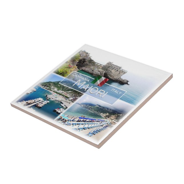 CMP012 MAIORI, Kampanien, Italien Fliese (Seite)