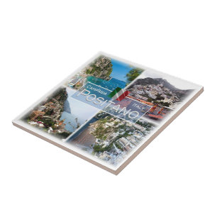 CMP028 POSITANO, Kampanien, Italien Fliese