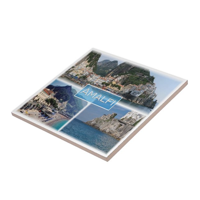 CMP034 AMALFI, Kampanien, Italien, Fliese (Seite)