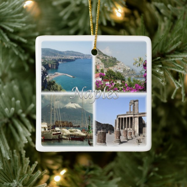 CMP035 NAPLES, Amalfi, Sorrento, Pompeji, Keramikornament (Baum)