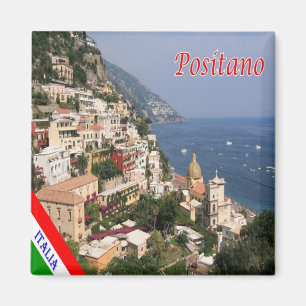 CMP039 POSITANO, AMALFI COAST, Italien, Kühlschran Magnet