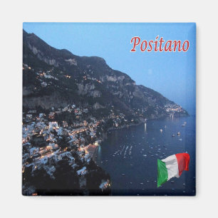 CMP047 POSITANO, AMALFI COAST, Italien, Kühlschran Magnet
