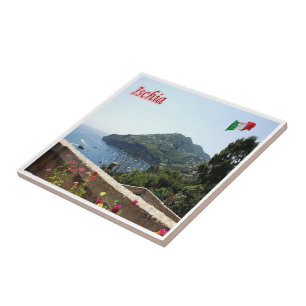 CMP065 ISCHIA, Kampanien, Italien Fliese