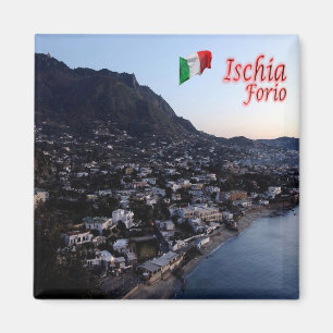 CMP077 ISCHIA, Forio, Kampanien, Italien, Kühlschr Magnet