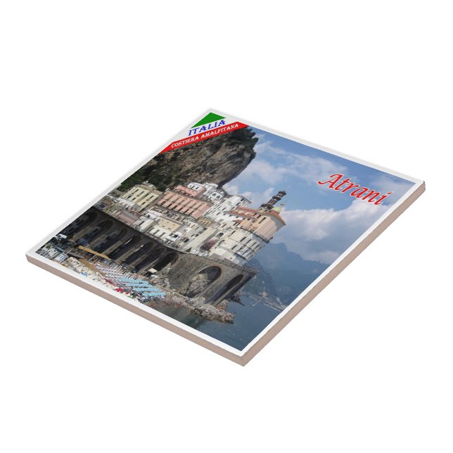 CMP113 AMALFI COAST, ATRANI, Italien, Fliese (Seite)