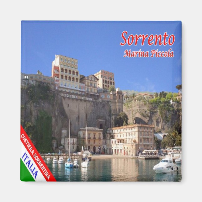 CMP120 SORRENTO - MARINA PICCOLA - Italien - Kühls Magnet (Vorne)