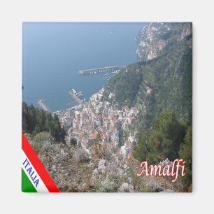 CMP135 AMALFI, Luft View, Italien, Kühlschrank Magnet