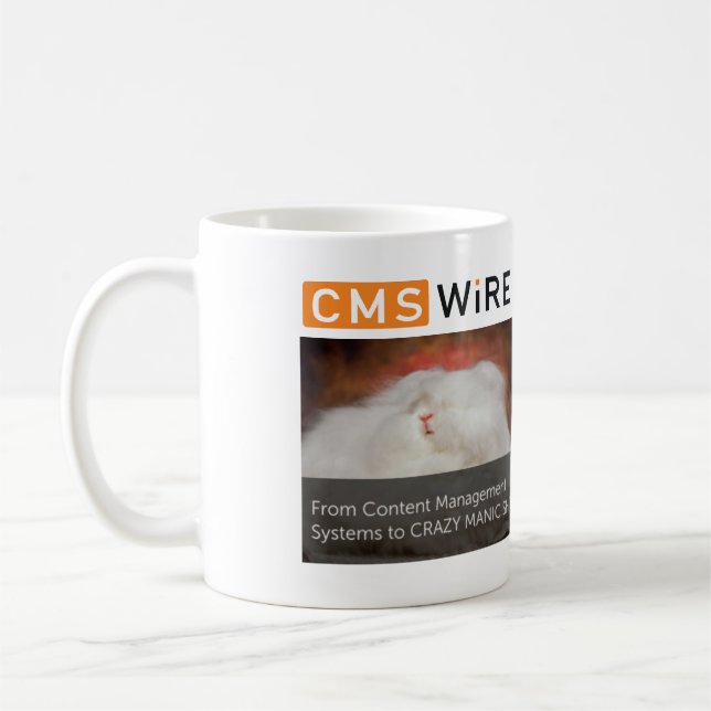 CMSWire Schlagzeilen Tasse (Links)
